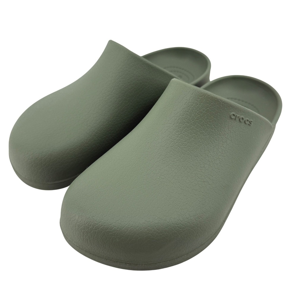Crocs Dylan Slip On Clog Mule Moss Green Men 5/Women 7 Casual Comfy Lightweight